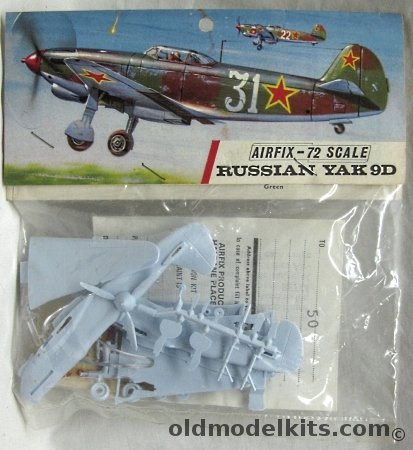 Airfix 1/72 Yak-9D - Type Three Logo Bagged, 114 plastic model kit